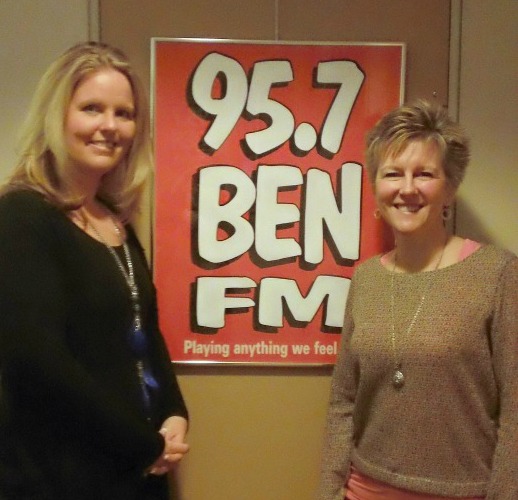 Ben FM Radio Joey Fortman and Mary Fran Bontempo